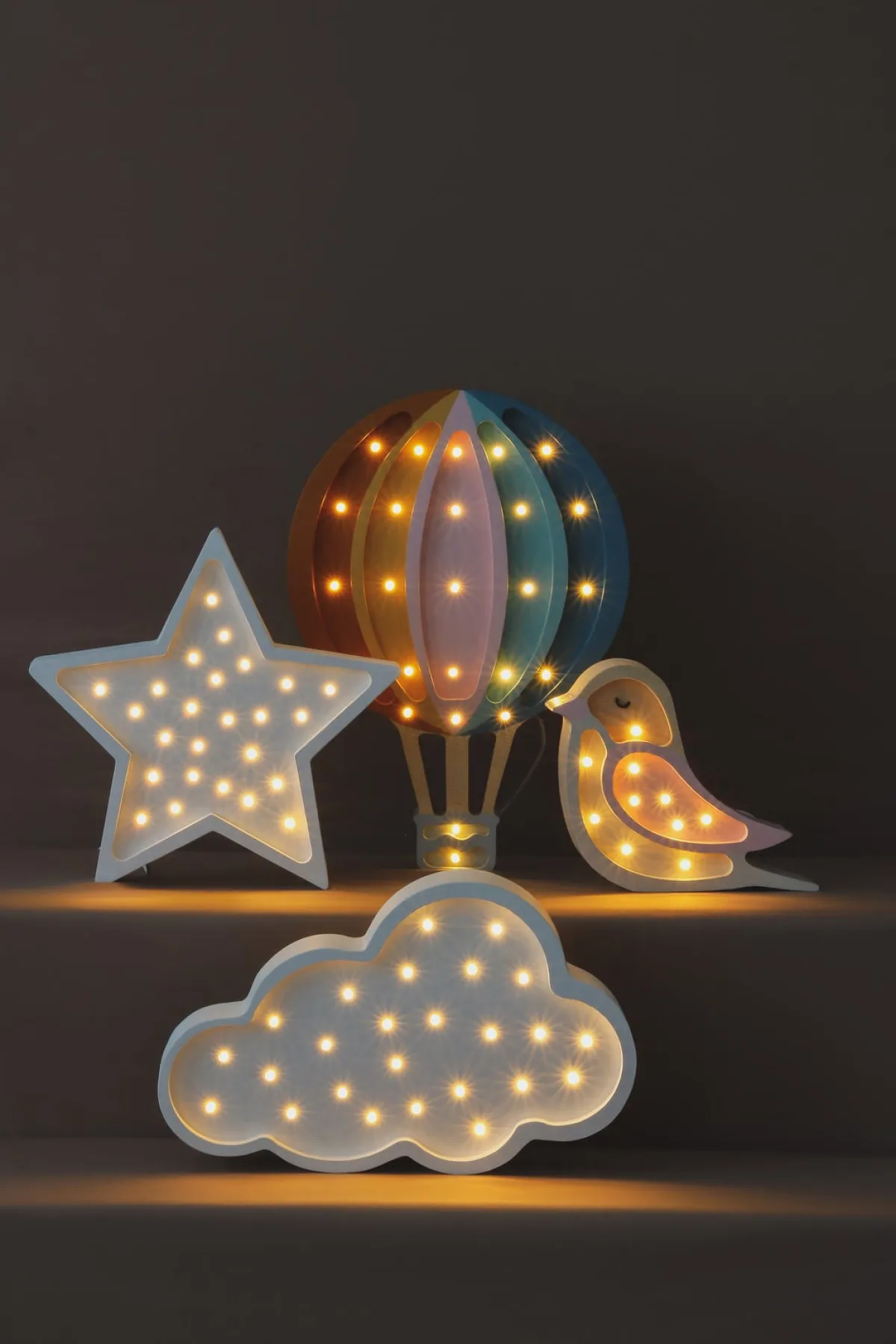 Børn LittleLights Lamper & Belysning-Little Lights Lampe Sky,