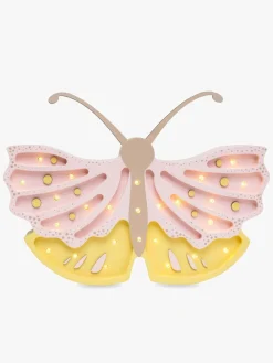 Børn LittleLights Little Lights Lampe Sommerfugl, Pink