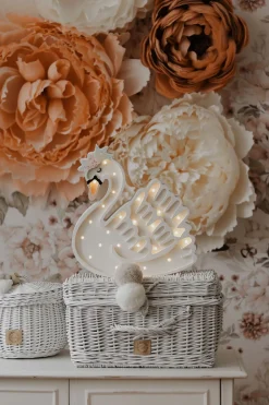 Børn LittleLights Lamper & Belysning-Little Lights Lampe Svane
