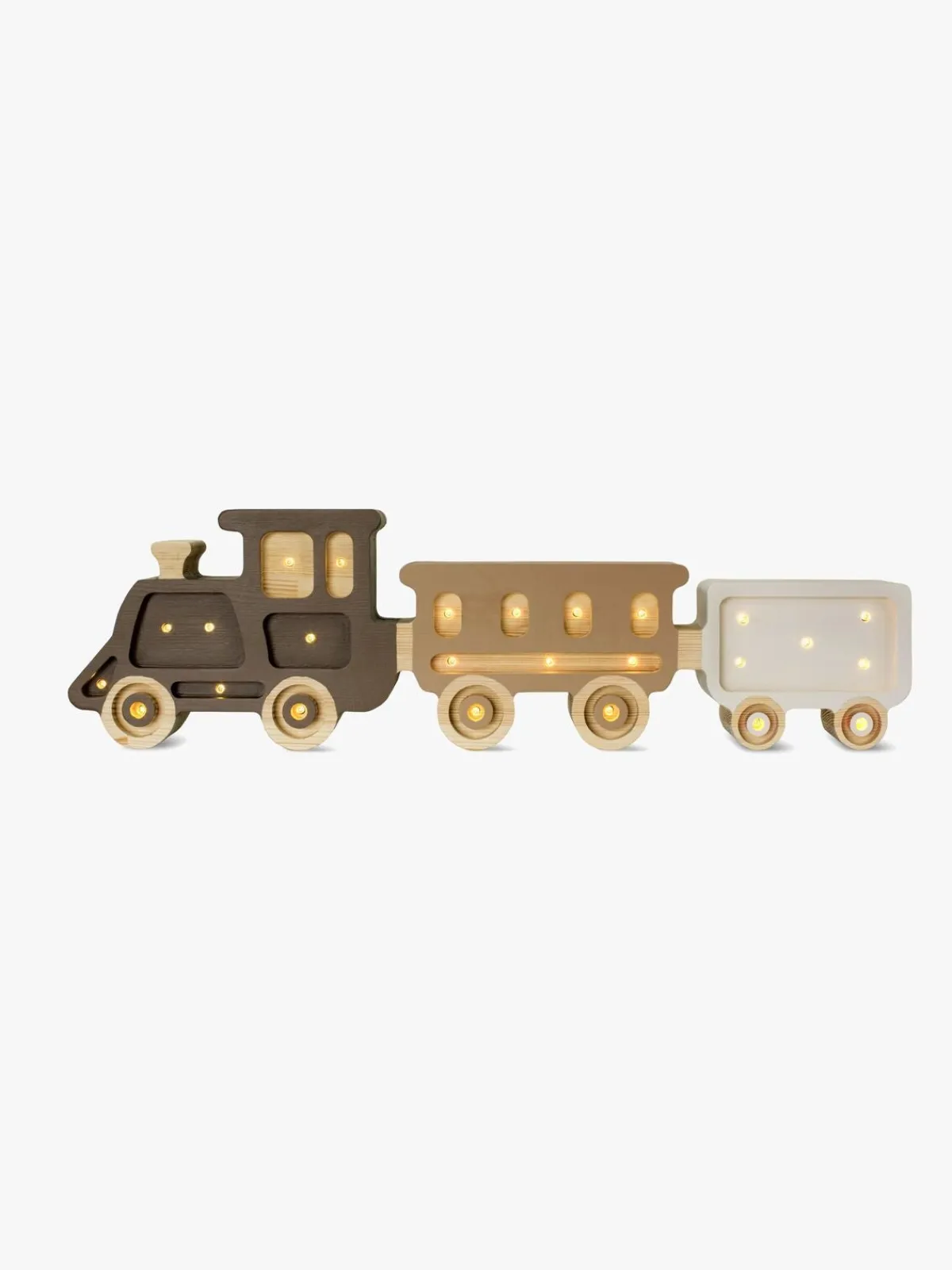 Lamper & Belysning|LittleLights Little Lights Lampe Tog, Coffee Cream Brun