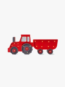 Lamper & Belysning|LittleLights Little Lights Lampe Traktor Rød