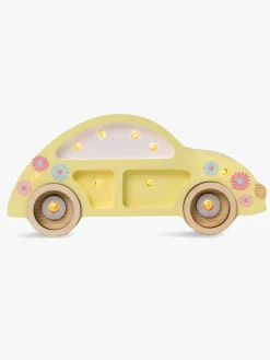 Lamper & Belysning|LittleLights Little Lights Mini Lampe Bil, Sunflower Gul