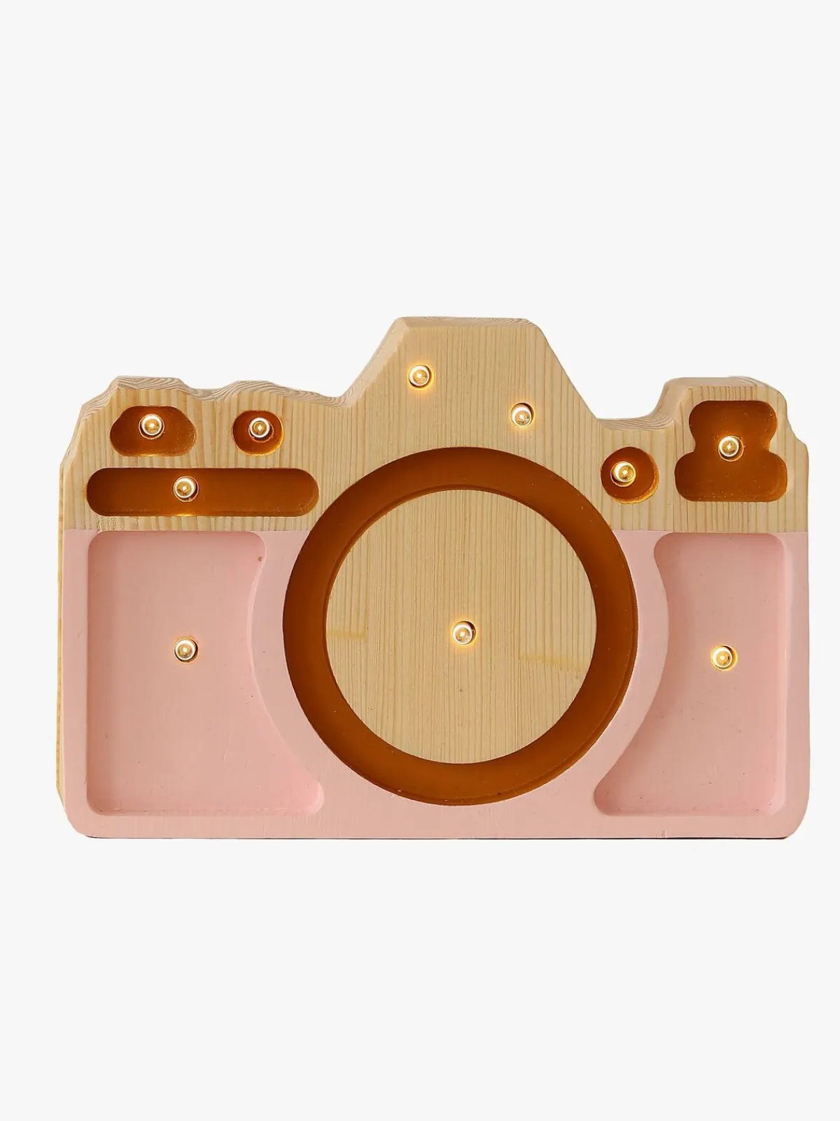 Lamper & Belysning|LittleLights Little Lights Mini Lampe Kamera, Pastelpink Lyserød