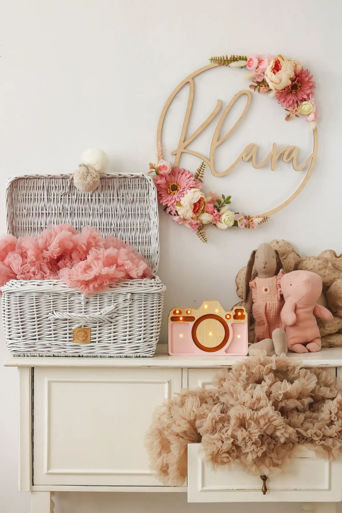 Lamper & Belysning|LittleLights Little Lights Mini Lampe Kamera, Pastelpink Lyserød