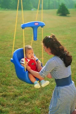 LittleTikes Little Tikes Toddler Swing Gynge, Blå