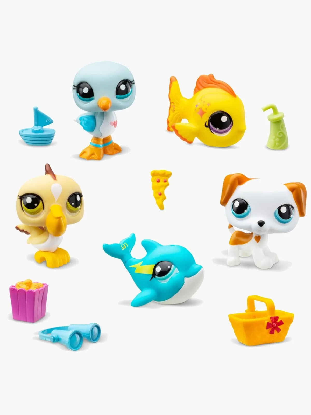 LittlestPetShop Littlest Pet Shop Beach Besties Figursæt 5-Pak