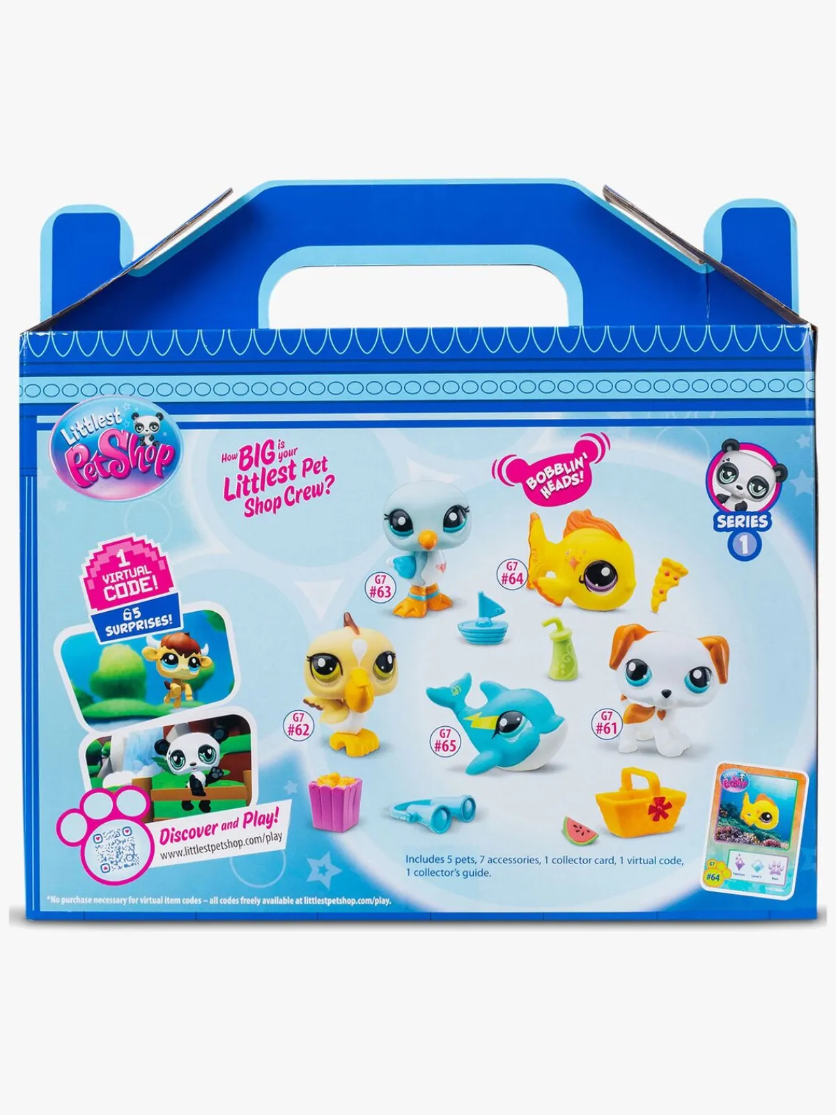 LittlestPetShop Littlest Pet Shop Beach Besties Figursæt 5-Pak