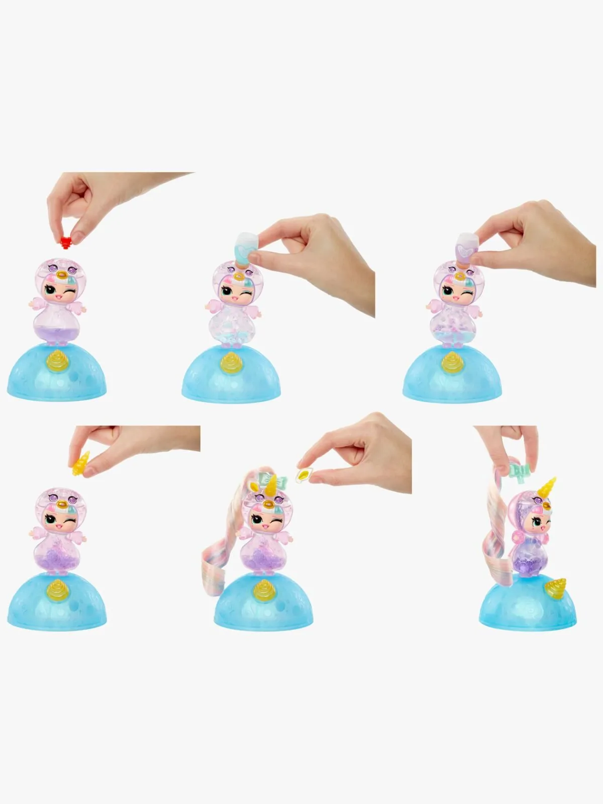 LOL Dukker & Bamser-L.O.L. Surprise! Unicorn Tots Minidukke Blandet Udvalg