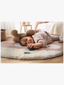Børn LorenaCanals Gulvtæpper-Lorena Canals Woolable Gulvtæppe Miss_Mighty Mouse 120, Rose