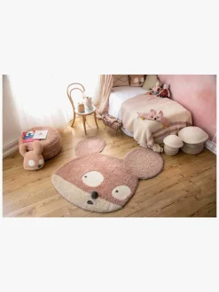 Børn LorenaCanals Gulvtæpper-Lorena Canals Woolable Gulvtæppe Miss_Mighty Mouse 120, Rose