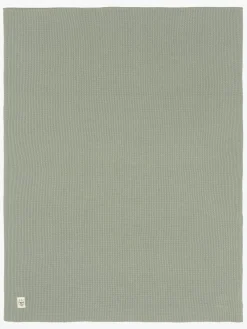 Børn Lässig Strikket Tæppe 80x100, Mint