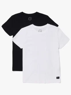 Børn LucaLola Luca & Lola Adelmo T-Shirt 2-pak, Black/White