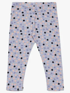 Børn LucaLola Luca & Lola Alberta ¾ Leggings 2-pak, Grey Melange