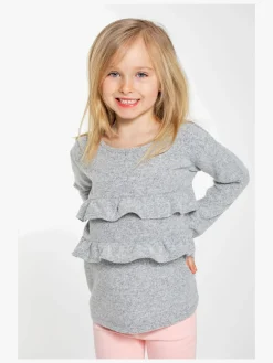 Børn LucaLola Luca & Lola Asia Trøje, Grey Melange
