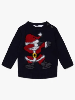 Børn LucaLola Luca & Lola Baby Trøje Santa Moves, Night Sky