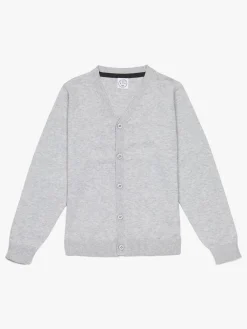 Børn LucaLola Luca & Lola Bruno Cardigan, Grey Melange