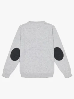 Børn LucaLola Luca & Lola Bruno Cardigan, Grey Melange