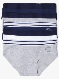 Undertøj|LucaLola Luca & Lola Claudia Hipsterunderbukser 5-pak Navy/Grey