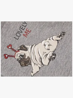 Børn LucaLola Luca & Lola Dalenna Langærmet T-shirt, Grey Melange