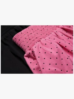 Underdele|LucaLola Luca & Lola Doro Nederdel 2-pak, Pink/Black Lyserød/Sort