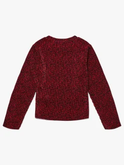 Børn LucaLola Overdele-Luca & Lola Elettra Langærmet Top, Red Leopard