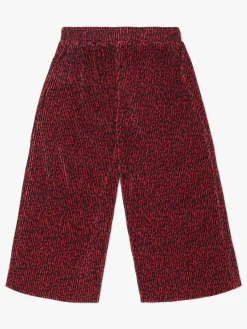 Børn LucaLola Underdele-Luca & Lola Enrica Bukser, Red Leopard
