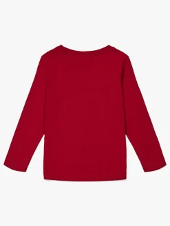 Overdele|LucaLola Luca & Lola Gabriel Langærmet T-Shirt, Red Rød