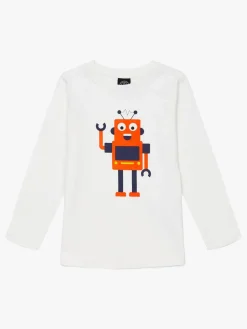 Børn LucaLola Luca & Lola Gabriel Langærmet T-Shirt, White