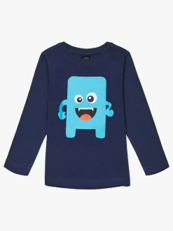 Børn LucaLola Luca & Lola Gabriel Langærmet T-Shirt, Navy