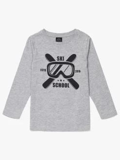 Overdele|LucaLola Luca & Lola Gabriel Langærmet T-Shirt, Grey Melange Grå