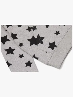 Børn LucaLola Luca & Lola Igor Hoodie, Grey Melange/Stars