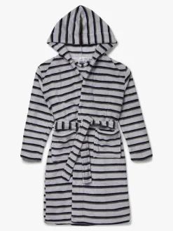 Børn LucaLola Luca & Lola Jamie Morgenkåbe, Grey Stripes
