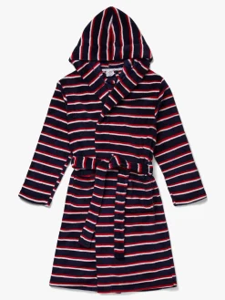 Børn LucaLola Nattøj-Luca & Lola Jamie Morgenkåbe, Navy Stripes