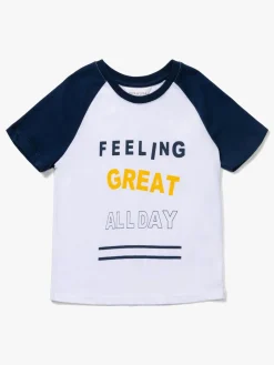 Børn LucaLola Luca & Lola Jonico T-Shirt, Navy/White