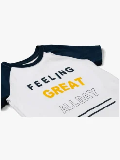 Børn LucaLola Luca & Lola Jonico T-Shirt, Navy/White