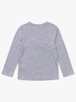 Børn LucaLola Luca & Lola Lauro Langærmet T-Shirt, Grey Melange