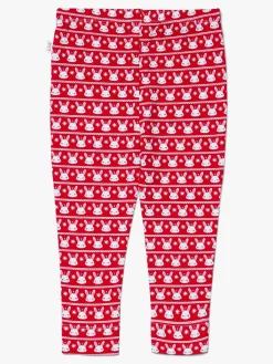 Børn LucaLola Luca & Lola Leggings Merry Babylove, Red