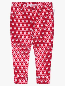 Børn LucaLola Luca & Lola Leggings Merry Babylove, Red