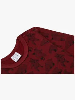 Overdele|LucaLola Luca & Lola Montay Langærmet T-Shirt 2-pak, Red Rød/Hvid