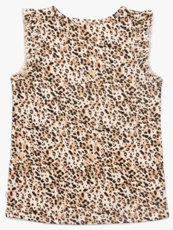 Børn LucaLola Luca & Lola Montena Top 2-pak, Leopard/Black