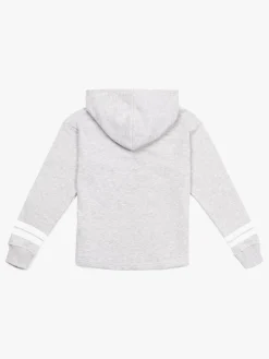 Børn LucaLola Luca & Lola Nella Hoodie, Grey Melange/Stripes