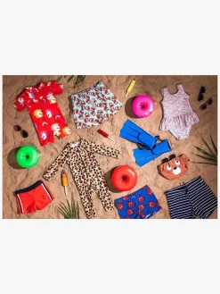 Uv & Strand|LucaLola Luca & Lola Noto UV-badebukser, Red
