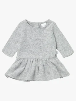 Børn LucaLola Luca & Lola Olga Kjole Baby, Grey Melange