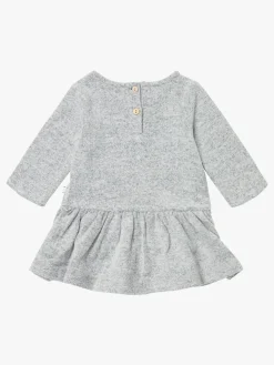 Børn LucaLola Luca & Lola Olga Kjole Baby, Grey Melange
