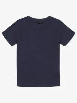 Børn LucaLola Luca & Lola Paulo T-Shirt 2-pak, Grey Melange/Navy
