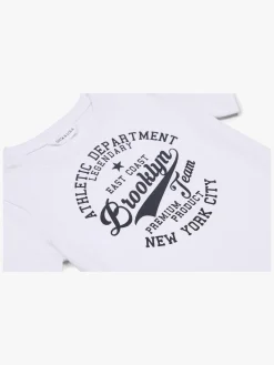 Børn LucaLola Luca & Lola Paulo T-Shirt 2-pak, White/Navy