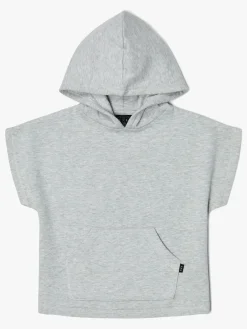 Børn LucaLola Luca & Lola Rocolo Hoodie, Grey Melange