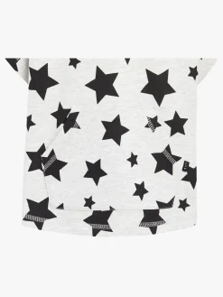Børn LucaLola Overdele-Luca & Lola Rocolo Hoodie, Grey Melange/Stars