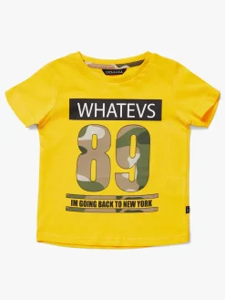 Børn LucaLola Luca & Lola San Marino T-Shirt, Yellow