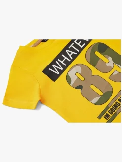 Børn LucaLola Luca & Lola San Marino T-Shirt, Yellow